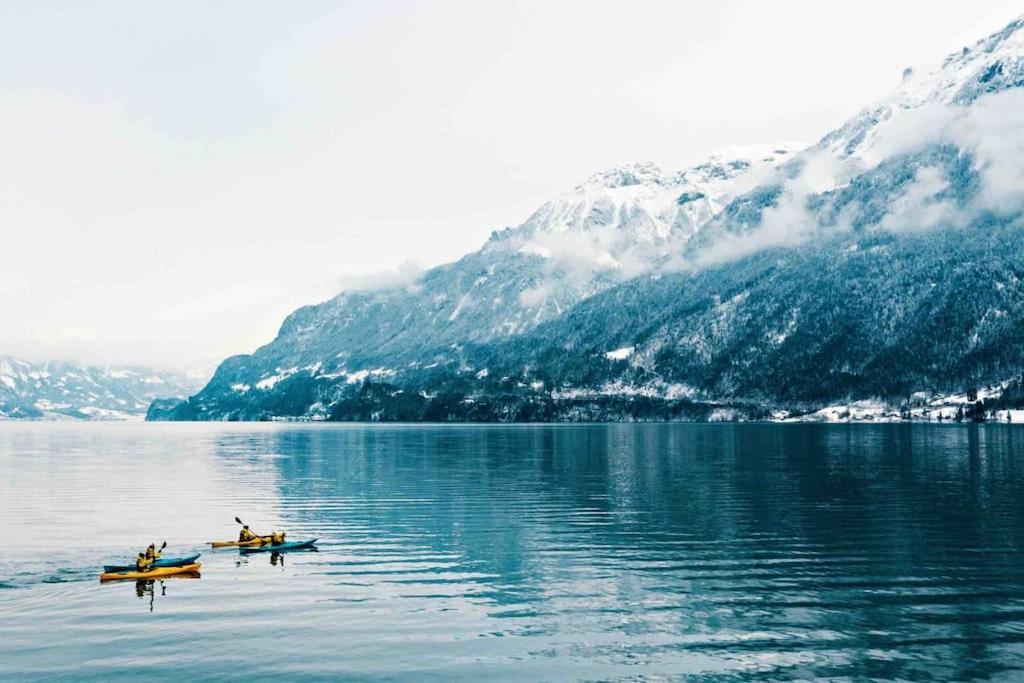 Chalet Mignon - Your Vacation Oasis At Lake Brienz Bönigen Exterior foto